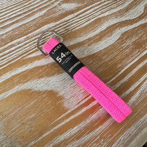 PINK Converse 54" Flat High Top Shoelaces
